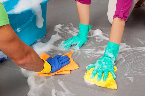 Careful patio cleaning for a residential property in Finchley