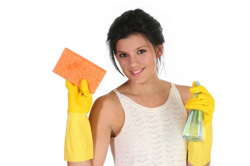 Regular cleaning in a Finchley family home with a tidy living room