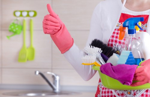 Treating a stained carpet area to remove pet smells in Finchley
