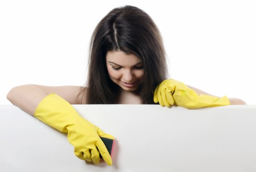 Detailed post-construction cleaning in Finchley focusing on surfaces and floors