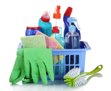 Local communal area cleaning work in a Finchley property corridor